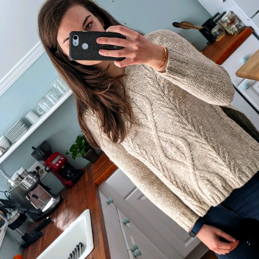 Madewell Chunky Knit Sweater